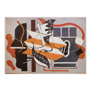 1948 After Fernand Léger "Dotted Still Life", First Edition Period Offset Lithograph