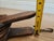 19th-Century Primitive Wood, Leather & Iron Fireplace Bellows With Studded Folk Art Decoration For Sale - Image 9 of 18