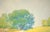 California Golden Poppies and Blue Oaks - Rural Landscape in Watercolor on Paper by Marie English Williams For Sale - Image 9 of 10