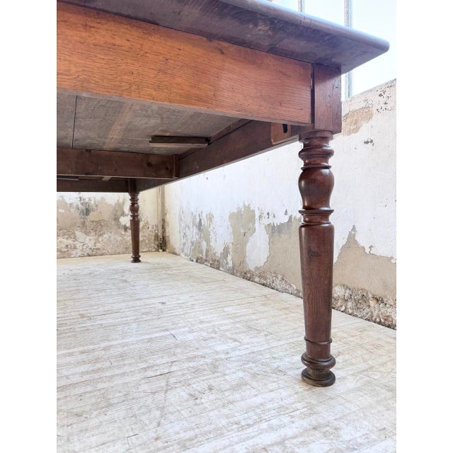 Drapers Style Table in Oak, 1900s For Sale - Image 17 of 18