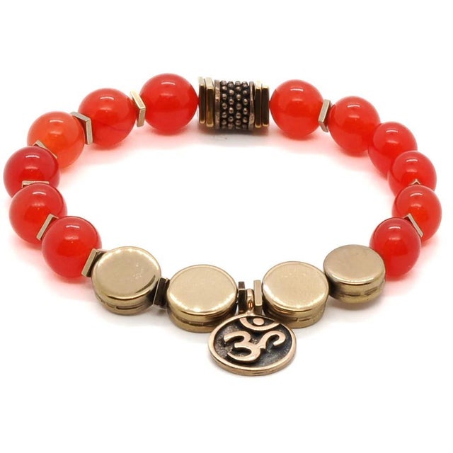 Carnelian Yoga Bracelet For Sale In Miami - Image 6 of 9