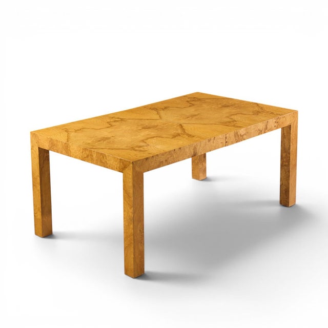 Milo Baughman for Thayer Coggin Mid Century Dining Table With 2 Leaves For Sale - Image 12 of 13