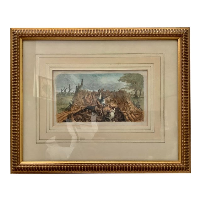 The Hunt of Wildlife Lithograph For Sale