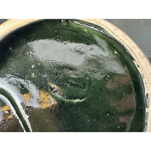 Ceramic Vintage Fat Lava Bowl from Vallauris, 1970s For Sale - Image 7 of 8