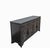 Chinese Hand Crafted Dark Brown Sideboard Buffet With Carved Bamboo For Sale - Image 3 of 11