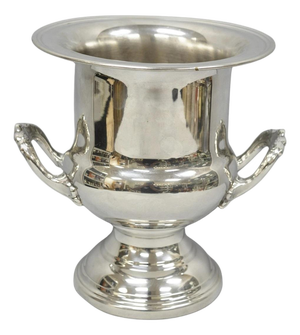 Vintage Victorian Silver Plated Trophy Cup Urn Champagne Wine Chiller Ice Bucket