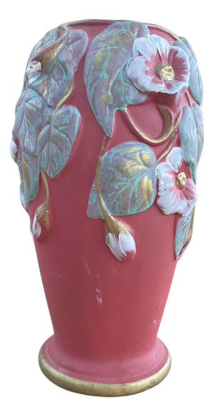Art Nouveau Red Vase, 1890s