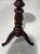 Napoleon III Style Pedestal Table in Walnut and Marble For Sale - Image 4 of 11
