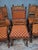 Antique Carved Oak Chairs, 1800s, Set of 6 For Sale - Image 3 of 10