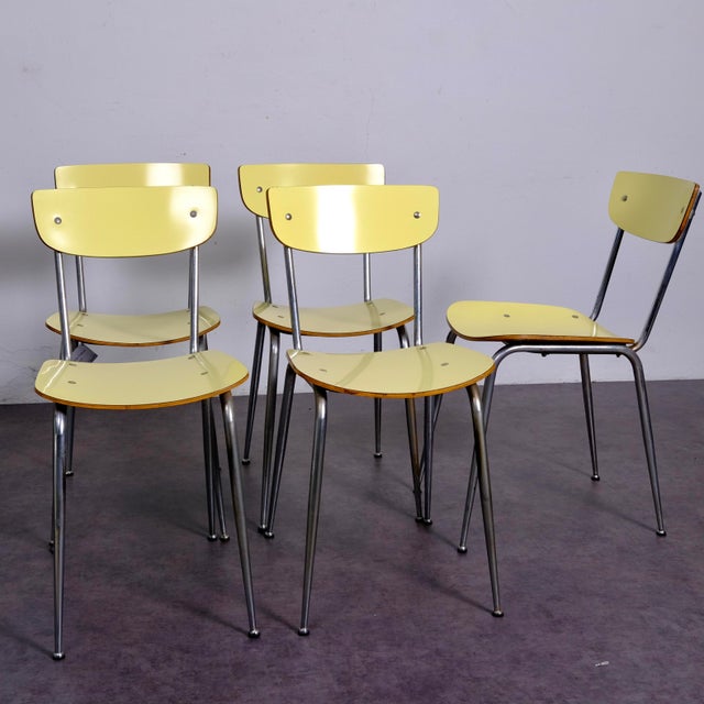 Vintage Formica Kitchen Chair, 1960s For Sale - Image 4 of 18