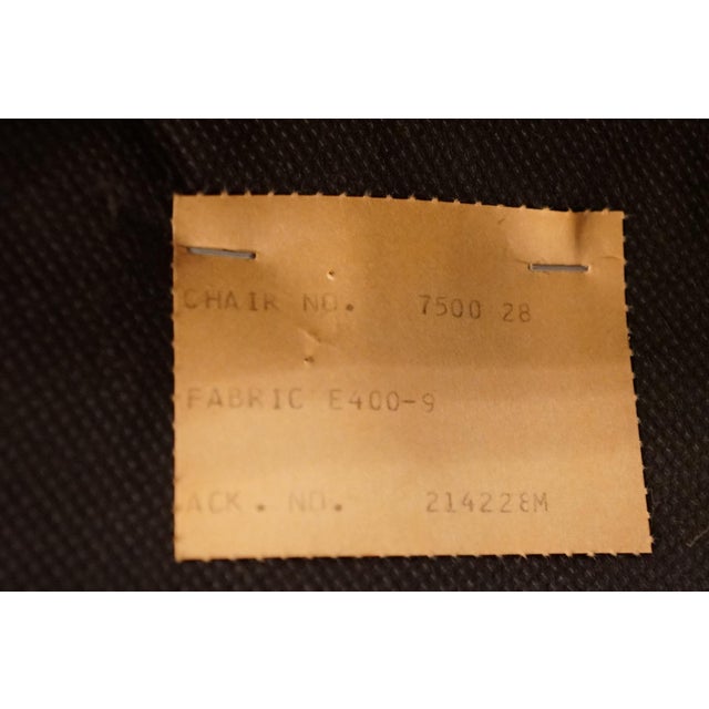 Henredon Furniture Italian Modern Solid Pecan Cane Back Dining Side Chair 7500-28 For Sale - Image 12 of 12