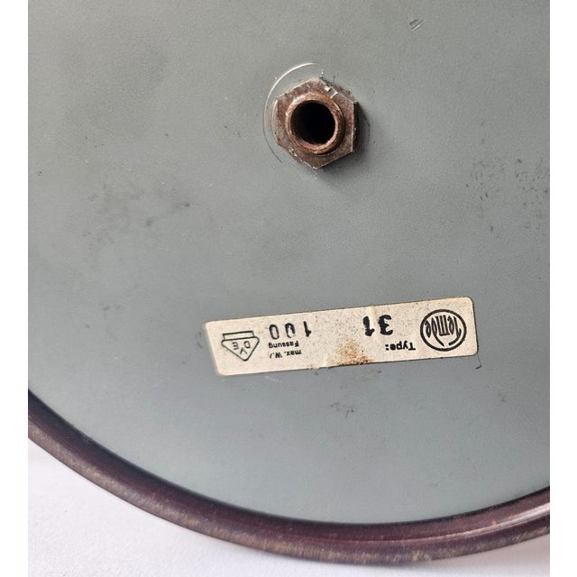 Teak and Sisal Table Lamp from Temde Leuchten, Switzerland, 1960s For Sale - Image 3 of 8