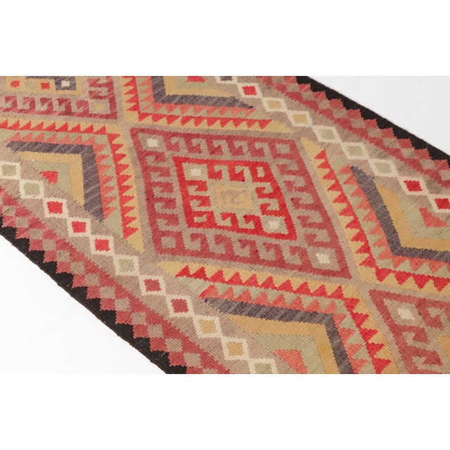 1960s Extra Long Vintage Kilim Runner For Sale - Image 5 of 10