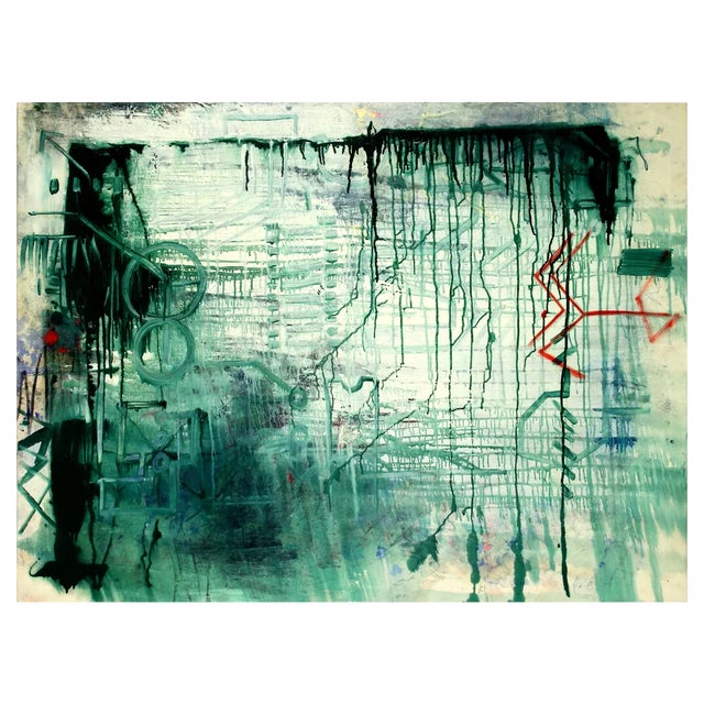 Ursula Krauss, Exit, 2015, Oil on Canvas For Sale