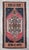 Dark Pink Vintage Turkish Rug 2x4 Pink Navy Hand Knotted Small Area Mat Accent Rug Doormat For Sale - Image 8 of 12