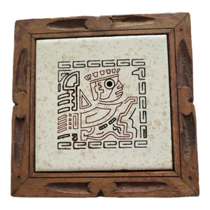 1970s Mexican Tile Trivet