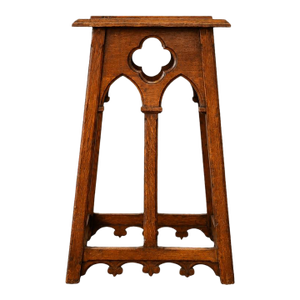 19th Century Belgian Neogothic Pedestal Table