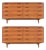 Danish Modern Teak “Jutland” Dressers by Ib Kofod Larsen, 2 Available For Sale