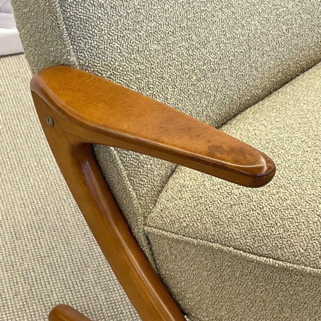 Mid-Century Modern Z Sofa / Settee by Bengt Ruda, Boucle, Swedish, 1960's For Sale - Image 11 of 13