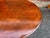 Antique Victorian Style Mahogany Oval Coffee Table For Sale - Image 4 of 12