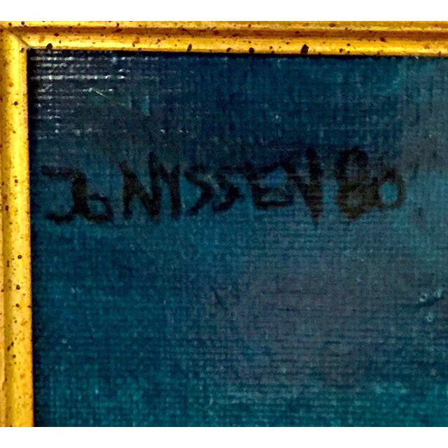 Johan Nyssen, Naked Woman, Oil on Canvas, 1980s For Sale - Image 7 of 14