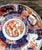 Antique Japanese Imari Porcelain Saucer Dish, Phoenix Medallion, Meiji Period Hand-Painted Arita Ware For Sale - Image 4 of 9