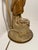 1920s Antique C.1920s j.b. Hirsch Figural Porcelain Lady Lamp Wood Chalkware Base 39.5 For Sale - Image 5 of 12