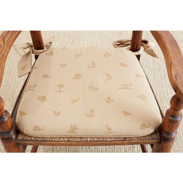 English 19th Century English Ladder Back Chair For Sale - Image 3 of 13