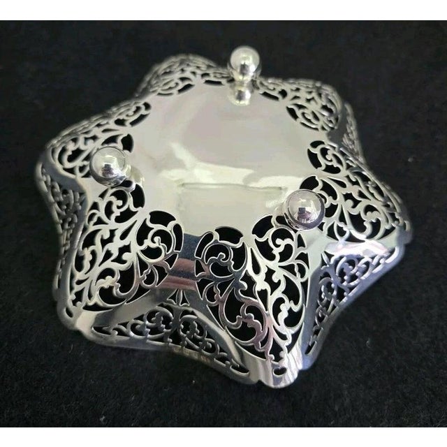 Art Deco Sterling Silver Trinket Dish by William Adams, 1932 For Sale - Image 9 of 18