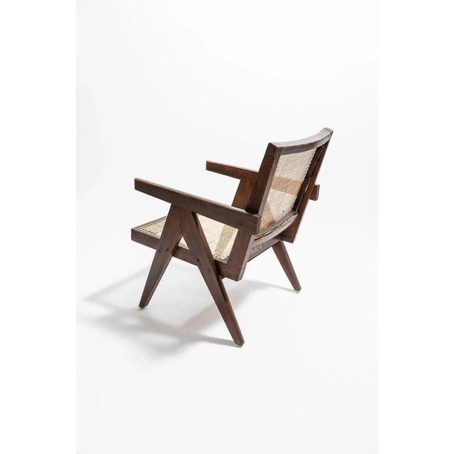 Easy Chair in Sissoo by Pierre Jeanneret, 1955 For Sale - Image 4 of 10