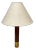 Contemporary Brass Básica M2 Table Dimmer Lamp by Santiago Roqueta for Santa & Cole W/ Shade For Sale
