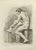 Anatomy Studies is an etching realized by Nicholas Cochin in 1755. Good conditions with slight foxing. Signed in the...