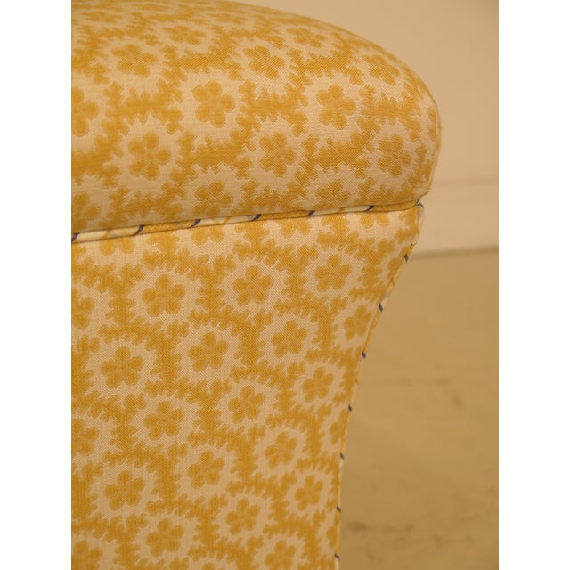 Calico Corners Custom Upholstered Ottomans A Pair Chairish