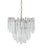 Hollywood Regency Vintage Mid Century Venini Glass Prisms Camer Light Fixture For Sale - Image 3 of 10