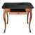 A Charming French Dual Antique Wood Side Table with 2 Drawers; One on each side. Metal adornments on each foot of The...
