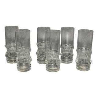 Tall Modernist Glasses from Rosenthal, 1970s, Set of 6 For Sale