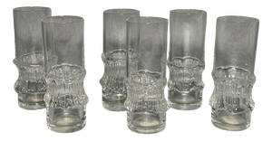 Tall Modernist Glasses from Rosenthal, 1970s, Set of 6