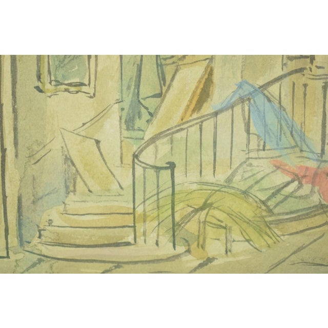 Original Cecil Beaton (1904-1980) signed (LR) watercolour, bodycolour & pencil set design for the 2nd version of Beaton's...