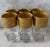 Vintage Cambridge Tumblers With Etch Gold Bird Design - Set of 6 For Sale - Image 4 of 11