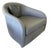 1970 Wool Upholstered Large Swivel Chair For Sale