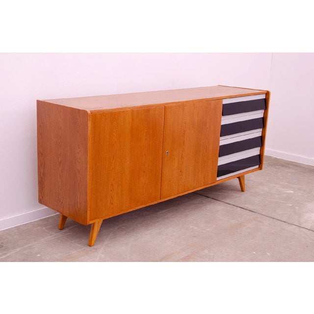 Mid-Century U-460 Sideboard by Jiri Jiroutek for Interior Praha, Czechoslovakia, 1960s For Sale - Image 17 of 18