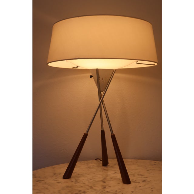 Vintage 1960s Gerald Thurston for Lightolier Table Lamp For Sale - Image 13 of 16
