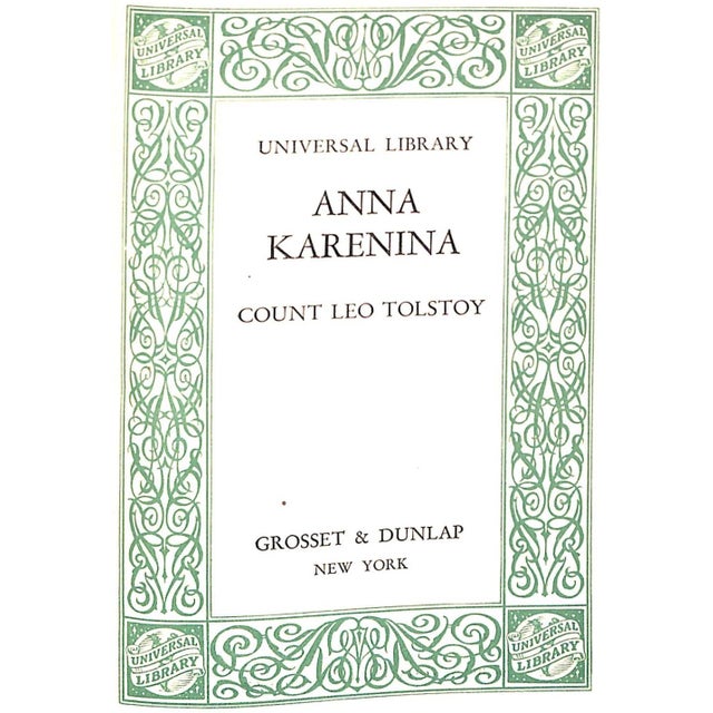 TOLSTOY, Count Leo [1090] pp. Grosset & Dunlap Universal Library 8 1/2" x 5 3/4" Custom leatherbound by James Rigg of...