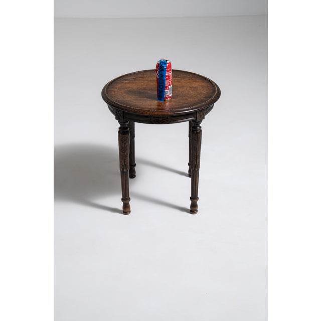 Traditional 1910s Neo-Renaissance Side Table For Sale - Image 3 of 13