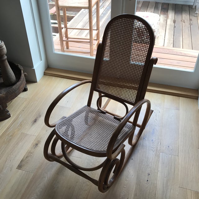Spanish Bentwood Rocking Chair Rocker Chairish