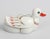 Porcelain Mustard Utensil Duck For Sale - Image 10 of 14