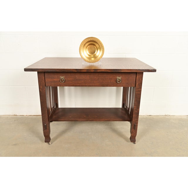 Tiffany Studios New York Bronze Doré Shallow Bowl or Plate With Decorative Border For Sale - Image 12 of 13