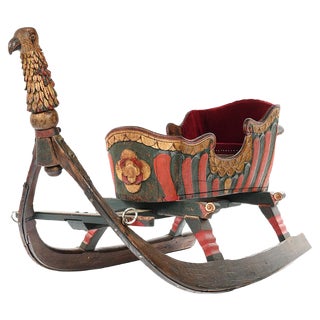 Eagle-Headed Sled For Sale