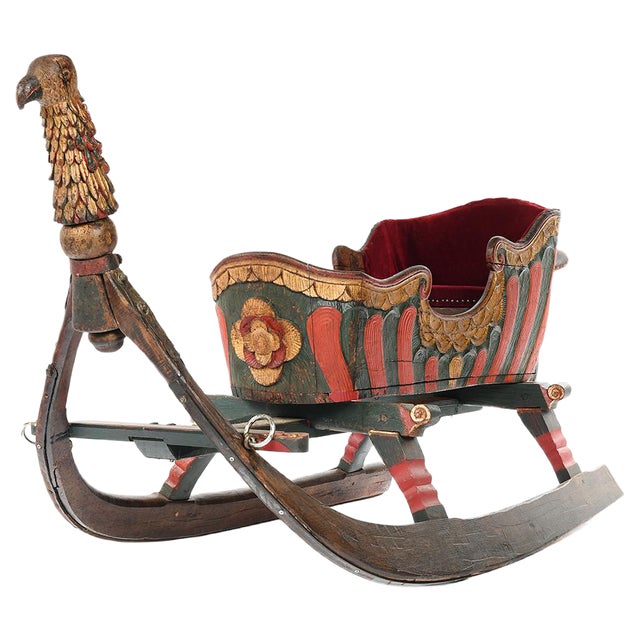 Eagle-Headed Sled For Sale