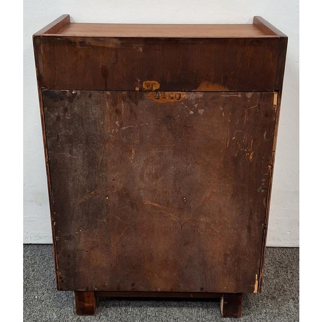 Modern 1930s Gilbert Rohde Wood Nightstand - Attributed For Sale - Image 3 of 4